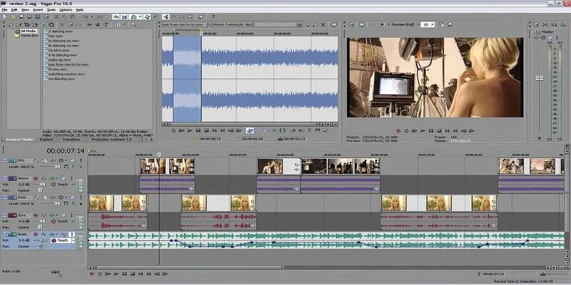 Sony Vegas Pro - Phần mềm cắt ghép và chỉnh sửa video chuyên nghiệp